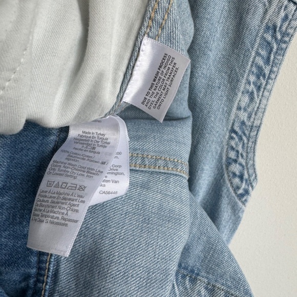 Madewell Light Blue Denim Dress - Picture 5 of 8